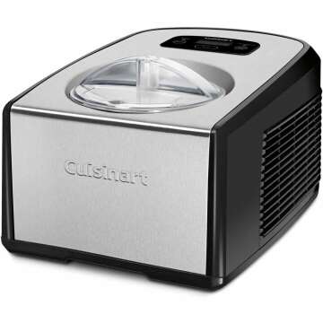 Cuisinart ICE-100 Ice Cream Maker, Automatic & 1.5 Quart