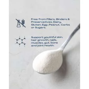 BioOptimal Collagen Peptide Powder for Healthy Skin and Hair