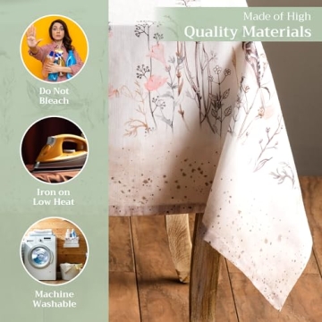 Maison d' Hermine Elegant 100% Cotton Tablecloth 60x120