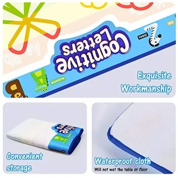 Jasonwell Aqua Water Doodle Mat Large Educational Toy for Kids
