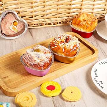 Cunhill Heart Shaped Cake Pans with Lids for Every Occasion