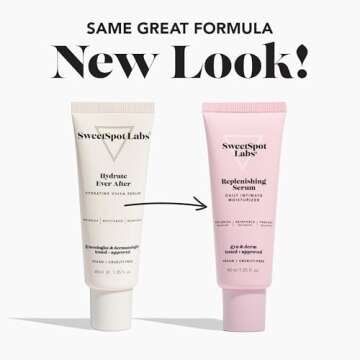 SweetSpot Labs Hydrate Ever After, External Vaginal Moisturizer, Perimenopause, Pregnancy and Postpartum Care for Dry Intimate Skin, 1.35 oz Serum