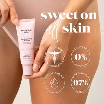 SweetSpot Labs Hydrate Ever After, External Vaginal Moisturizer, Perimenopause, Pregnancy and Postpartum Care for Dry Intimate Skin, 1.35 oz Serum