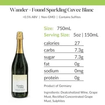 Wander + Found Non-Alcoholic Sparkling Cuvee Blanc