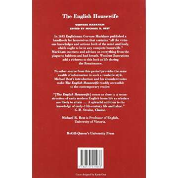 The English Housewife: A Historical Guide to Domestic Excellence