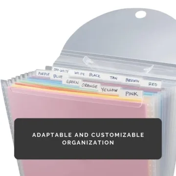 Advantus Accordion File Organizer with 12 Pockets