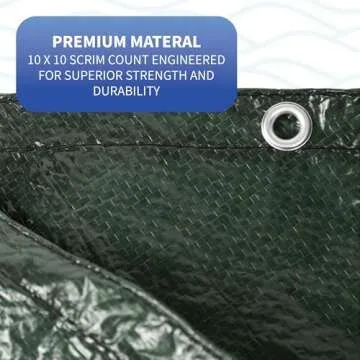 Blue Wave 12-Year Pool Winter Cover, Forest Green