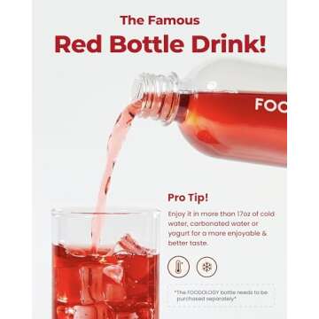 FOODOLOGY Coleology Drink Mix - Pomegranate Flavor for Health