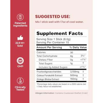 FOODOLOGY Coleology Drink Mix - Pomegranate Flavor for Health