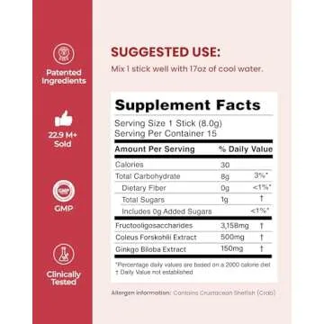 FOODOLOGY Coleology Drink Mix - Pomegranate Flavor for Health