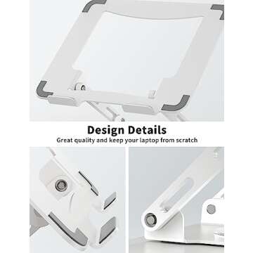 SOUNDANCE Laptop Stand with 360° Rotating Base