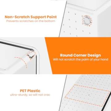 12 Pack Drawer Organizer Set for Home and Office