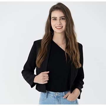 Beninos Women's Stylish Cropped Blazer for All Occasions