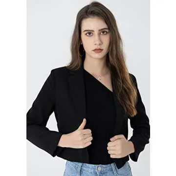 Beninos Women's Stylish Cropped Blazer for All Occasions