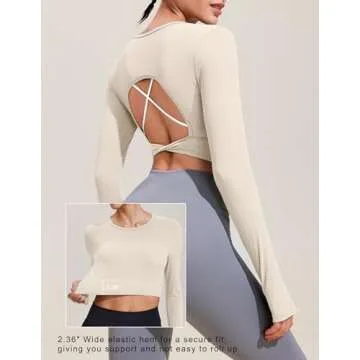 Stylish PINSPARK Yoga Crop Top for Active Women