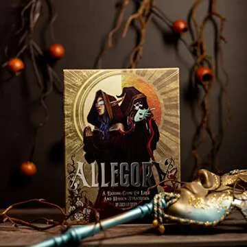 Calliope Games Allegory - Fantasy Strategy Card Game - Tabletop Bidding Card Game for Kids & Adults - 2-6 Players - from The Makers of Tsuro and Roll for It!
