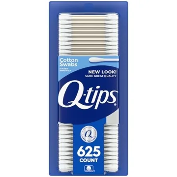 Q-tips Cotton Swabs: 625 Count for Perfect Hygiene & Beauty Care