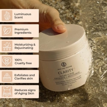 Clarity Sugar Scrub - All-Natural Body Exfoliation & Care