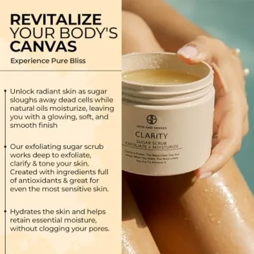 Clarity Sugar Scrub - All-Natural Body Exfoliation & Care