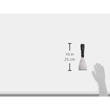 Amazon Basics Heavy Duty Scraper with Soft Grip & Pole Socket