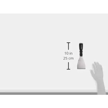 Amazon Basics Heavy Duty Scraper with Soft Grip & Pole Socket