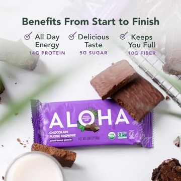 ALOHA Organic Protein Bars | Vegan, Gluten-Free Snack Delights