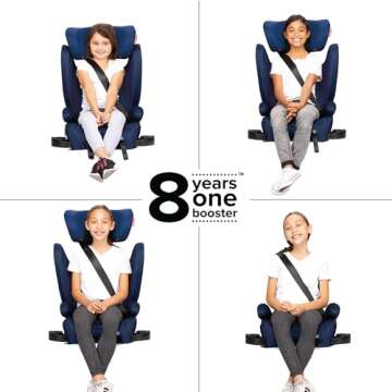 Diono Monterey 2XT High Back Booster Car Seat for Kids