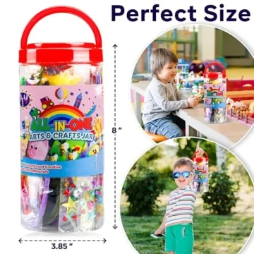 Complete Creativity Kit for Kids - Arts and Crafts Supplies