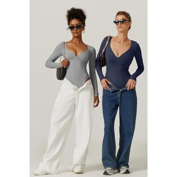 Stylish Deep Sweetheart Bodysuit for Effortless Chic