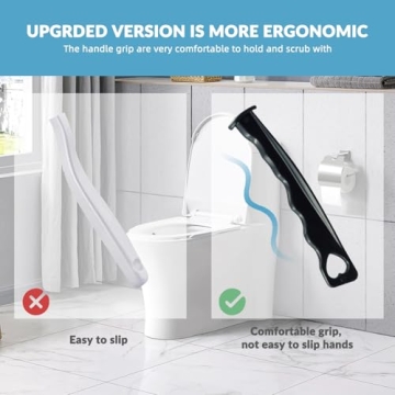 Versatile Hard Bristle Cleaning Brushes - 6 Pack