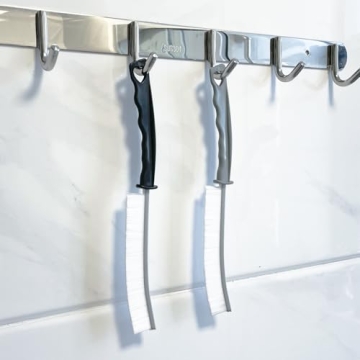 Versatile Hard Bristle Cleaning Brushes - 6 Pack