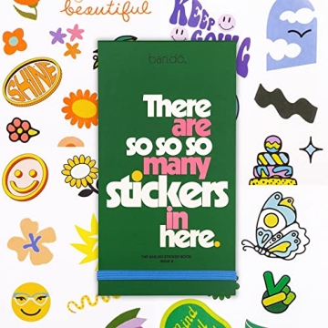 ban.do Sticker Book with Over 700 Assorted Stickers, 35 Sticker Sheets with Fun Stickers, Colorful S...