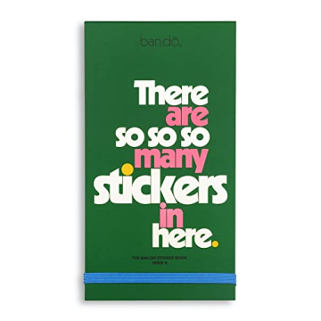 Ban.do Sticker Book with 700+ Assorted Fun Stickers