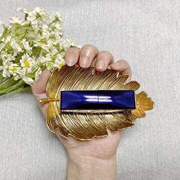 Elegant Metal Jewelry Dish for Jewelry Organization and Gifts