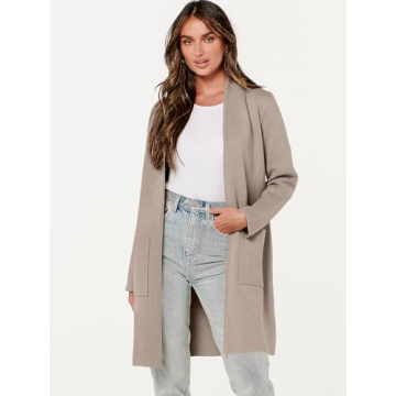 Stylish ANRABESS Women's Cardigan for Cozy Fall Fashion