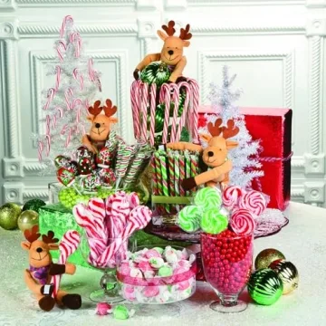 Fun Express Christmas Candy Sticks - 80 Pieces, 2 lbs.