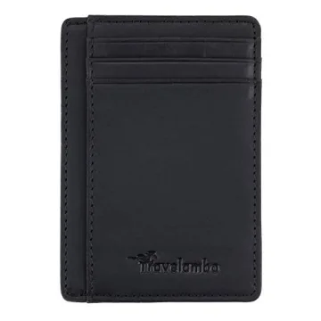 Travelambo Slim Wallet: Minimalist RFID Blocking Design