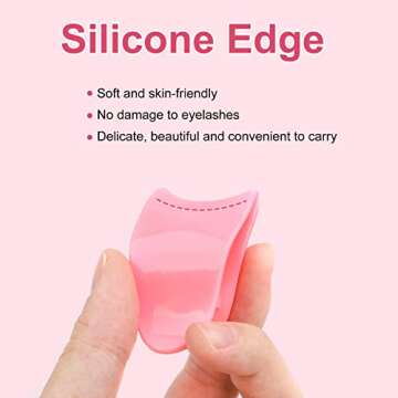 Eyelash Applicator Tool False Eyelashes 6 Pcs Lash Clip Applicator Eyelash Tweezers Lash Applicator Tool Lash Buddy Tool for Wearing Eyelashes More Convenient to Wear Fake Lashes Makeup（3 Color Mix)