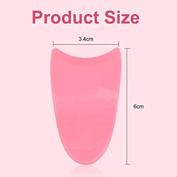 Eyelash Applicator Tool False Eyelashes 6 Pcs Lash Clip Applicator Eyelash Tweezers Lash Applicator Tool Lash Buddy Tool for Wearing Eyelashes More Convenient to Wear Fake Lashes Makeup（3 Color Mix)