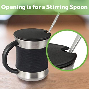 COSORI 17 oz Stainless Steel Coffee Mug Set with Lids