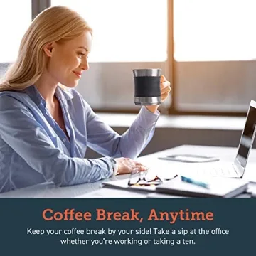 COSORI 17 oz Stainless Steel Coffee Mug Set with Lids