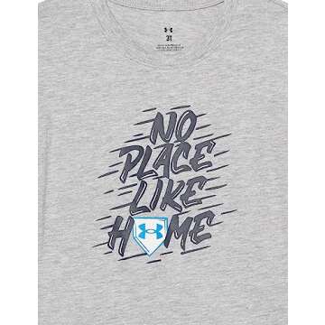 Under Armour Boys' Short Sleeve Shirt, Crewneck, Lightweight and Breathable