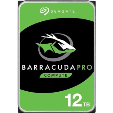 Seagate BarraCuda Pro 12TB HDD - High Performance Storage Solution