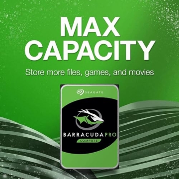 Seagate 12TB BarraCuda Pro HDD for PC Storage