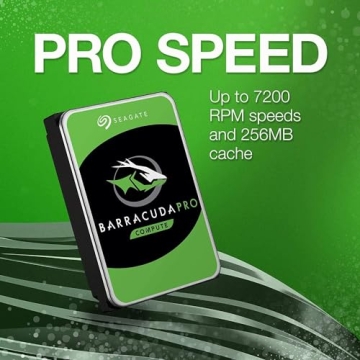 Seagate 12TB BarraCuda Pro HDD for PC Storage