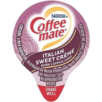 Nestle Coffee mate Italian Sweet Crème Liquid Creamer Singles