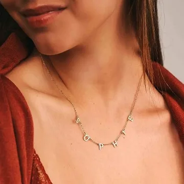 Custom Name Necklace Personalized for Women and Girls