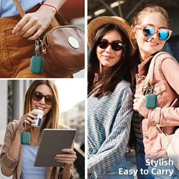 Lerobo Flower Engraved Case for AirPods Pro Case 2nd 1st Generation Case Cover/AirPod Pro Case Cover,Cute Soft Silicone Skin Full Protective Cover for Apple Airpod Case PineGreen