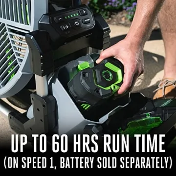 EGO Power+ Cordless Misting Fan for Summer Comfort