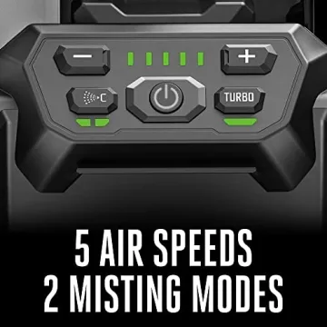 EGO Power+ Cordless Misting Fan for Summer Comfort